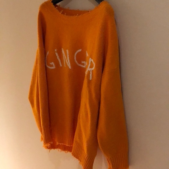 Zara | Sweaters | Zara Ginger Oversized 
